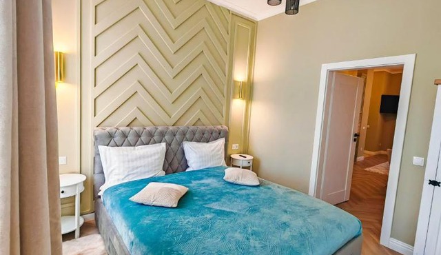 Olive 1 - w Free Parking, self-checkin, 5 min from Aquapark Nymphaea