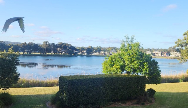 One bedroom unit On the first floor Great view of narrabeen Lakes Walk to beach