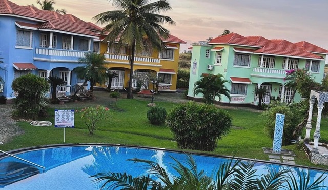Orma By The Beach Goa , pool view , private access to the beach