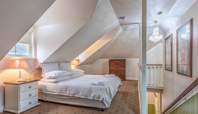Our Loft sits above our Guest House main residence with balcony view in Sofala