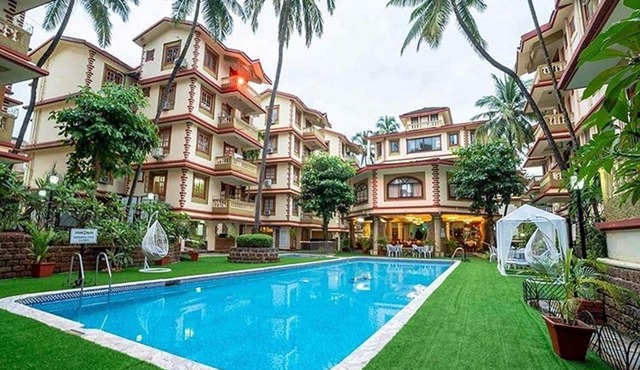 Palette Susegad I 3BHK Apartment I Pool I Candolim I GOA