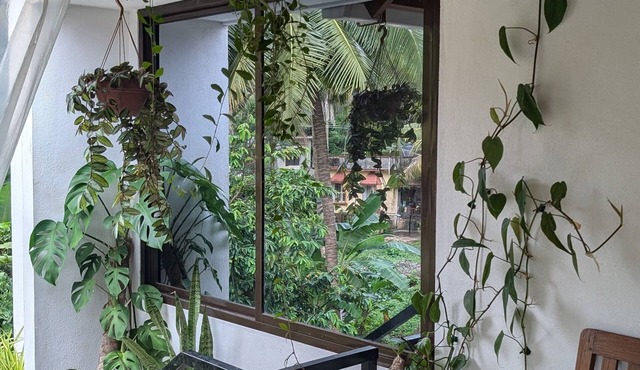 Peaceful 1-bedroom Rejoice Homestay on 1st floor with AC in welcoming Udupi