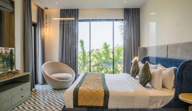 Peacock Villa 5BR at Saligao with Private Pool