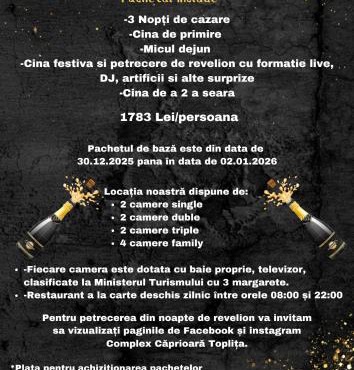 Pensiune Restaurant Căprioara Toplița