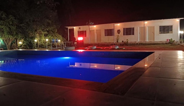 pool camping