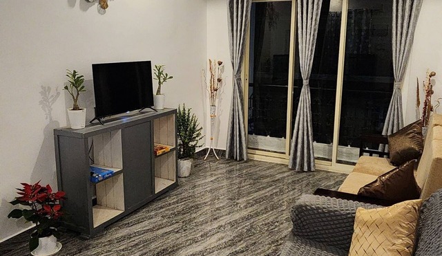 Poolside Fully Furnished 2BHK Apartment at Saldanha Palms resort in Candolim.