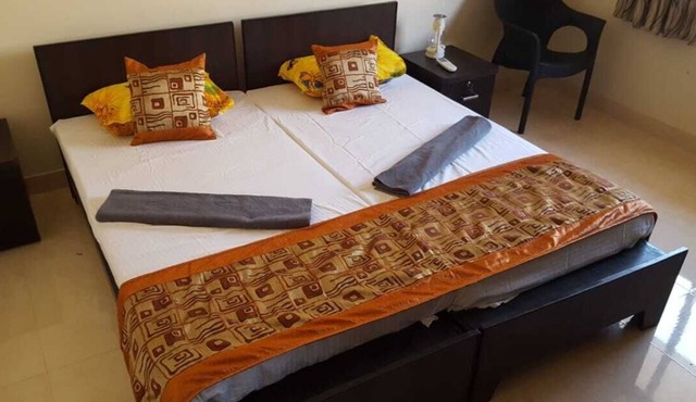 Premium air-conditioned apartment with a balcony located in Orlim, Goa