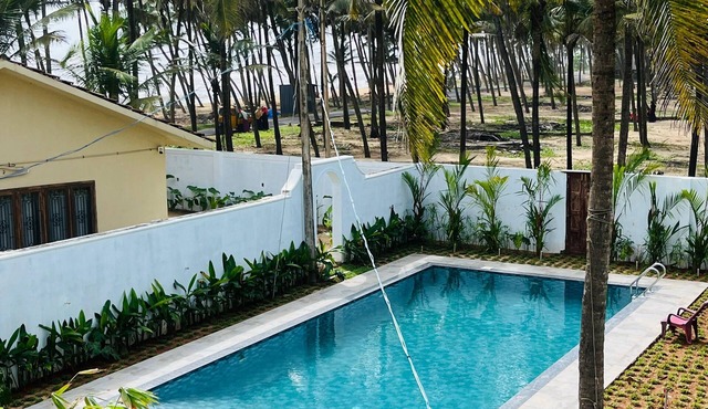 Premium Beachfront 2BR Villa with Pool