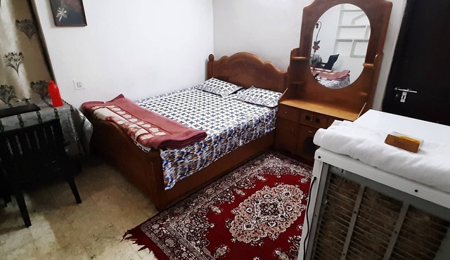 Private room with attached bathroom