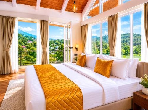 Riaso Luxury Villas Bir Billing , Panoramic Himalayan Views