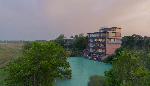 Riverside Bliss at Sukoon - Private Ganga Ghat & Aarti
