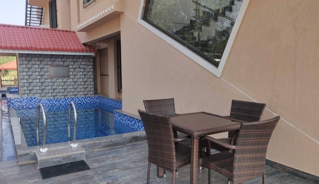 RUSSET VILLA - HAVING AN EXCLUSIVE PRIVATE SWIMING POOL & VIBRANT OUTDOOR DECKS