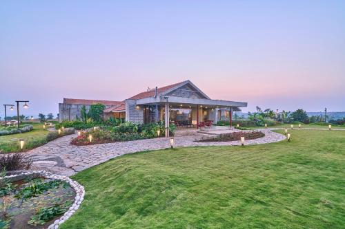 SaffronStays Ashfield - 5BHK Eco-Farmhouse with Pools, Jacuzzi, Lawn & Games Room