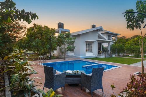 SaffronStays Serene Retreat, Alibaug