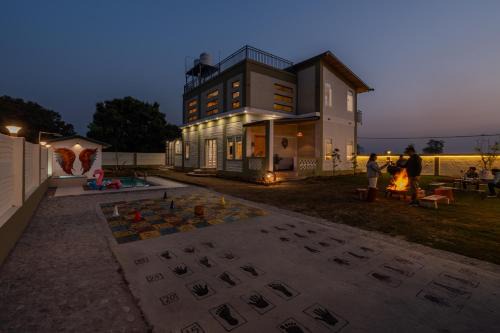 SaffronStays Sher Bagh - 4BR eco-friendly pool villa with jungle trails, farm-to-table meals & bonfire nights near Corbett Park