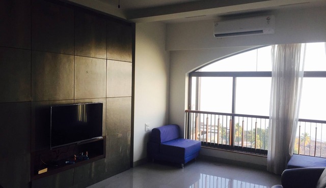 Sea view private apartment at dona paula