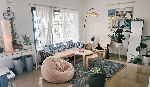 Separate room in 3bhk with office setup
