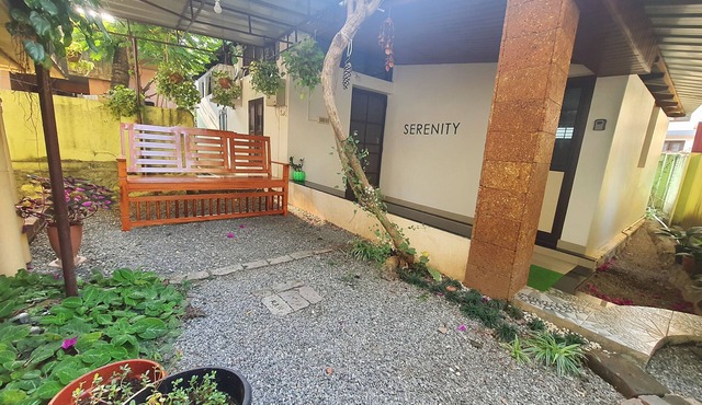Serenity at the heart of Trivandrum City. All major locations few KM away !