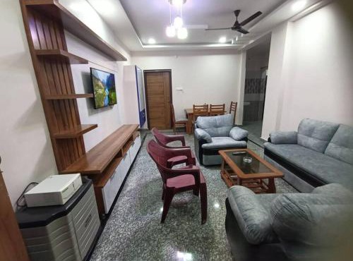 Servostay Tirupati - New Fully Furnished 2 BHK Flat #101