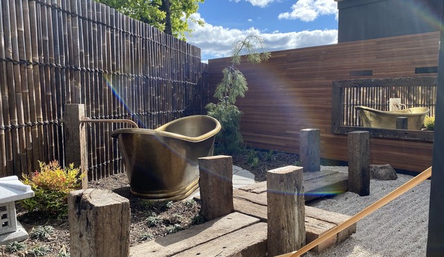 Set your inner Shogun free in the Yukimura Samurai villa. Hai! in Hepburn Springs