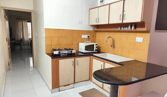 Single Bedroom Apartment with WiFi and AC in vibrant Bengaluru