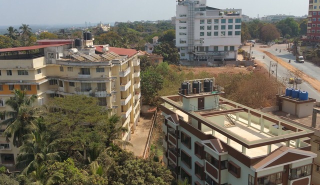 Situated in a Setting of Panoramic and clear over view of the Sun Rise.