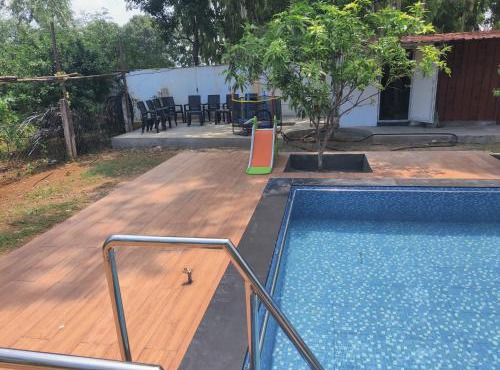 Siva Rama garden resort 10 members BIG ac room&1 Noon ac room at swimming pool view, ,box cricket ,born fair,BBQ,kichan with all equipment etc nr beach road bheemilli vishakapatnam