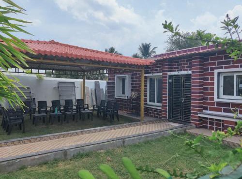 Sivarama garden resort AC10 BHK &1 non ac BHK 33 pex &AC living hall 50 pex setting capacity&17 pex night stay ,kitty party's & functions , Born fair, BBQ, kichan swimming pool & net criket turf ,settle, tennis, near bheemili beach vishakhapatnam