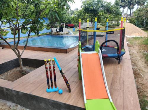 Sivarama resort Ac 2 BHK,2swimming pools& Box cricket , near bheemili beach road, vishakhapatnam