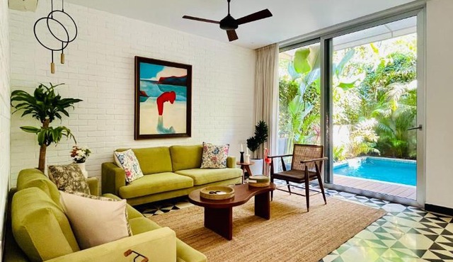 SolVanya by evaddo stays 2BHK Luxury Villa with Private Pool in Siolim