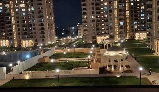 Spacious 4-bedroom apartment in brilliant Bengaluru with AC, fitness room