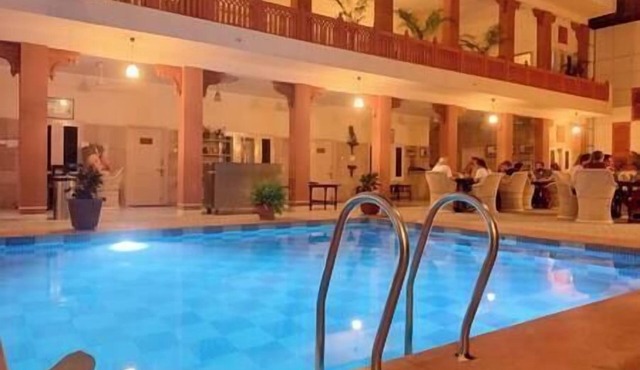 Spacious boutique hotel-suites in jaipur city centre with a lovely pool