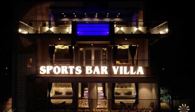 Sport Bar Villa 6BHK Infinity Pool with Waterfall