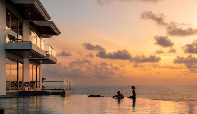 StayVista's Casa Bella - Sea-View Villa with Infinity Pool, Jacuzzi, Games, Entertainment, and Spa Room