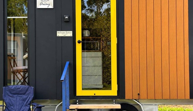 Stillwater Retreat by Tiny Away in Chesney Vale