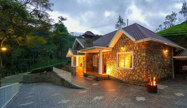 Stone castle by voye homes