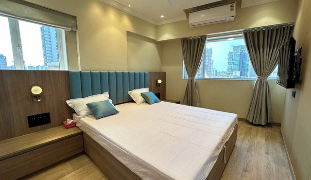 Sunshine A : A Cozy Apartment Premium Service Apartments, Khar - Bandra