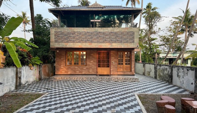 Sunshine Beach Villa. Two bedroom Villa overlooking kuzhuppilly beach, kerala.