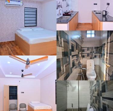 Swagan Home Stays Air Conditioned Deluxe ONE BED ROOM Studio Apartment