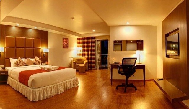 The Atrium Boutique hotel with 1 bedroom and AC, WiFi in charming Mysore