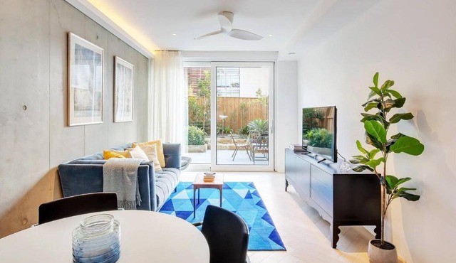 'The Fern' Split-level Oasis with Lush Courtyard