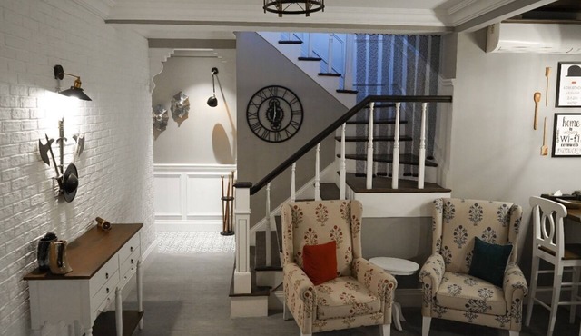 The Iron Throne ~ Luxe loft of a GOT fan