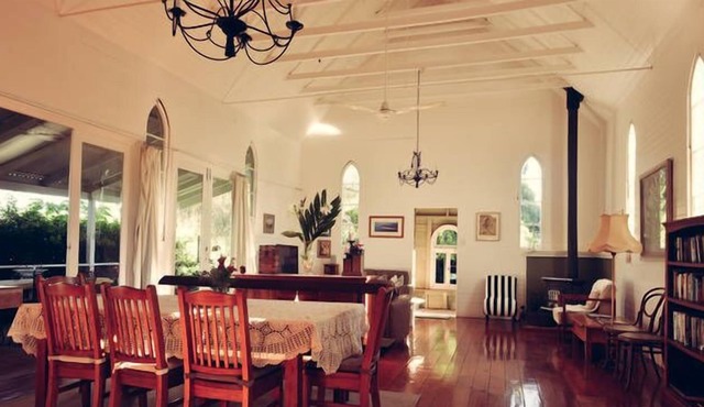 The Old Church B & B four bedroom house with mountain views in Boonah