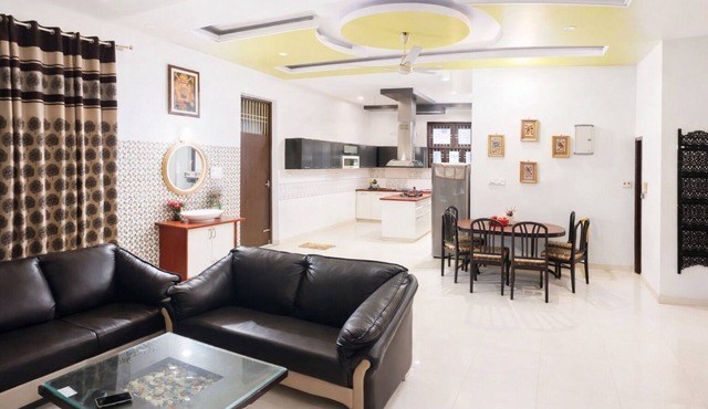 The Savera Homes 3-bedroom villa in welcoming Jaipur perfect for relaxing stays