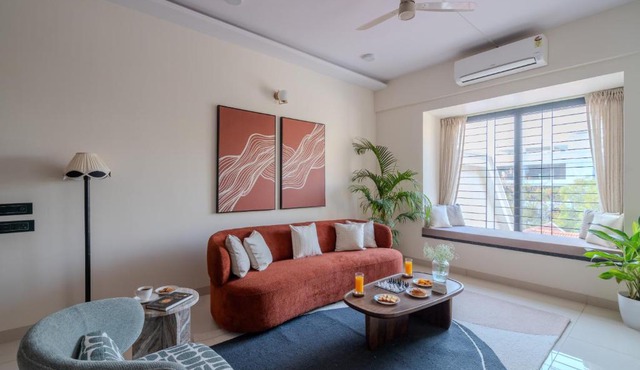 The Sienna HSR by The Blue Kite, Elegant 3BHK Apartment in HSR Layout near Tech Parks with Kitchen, WiFi & Security