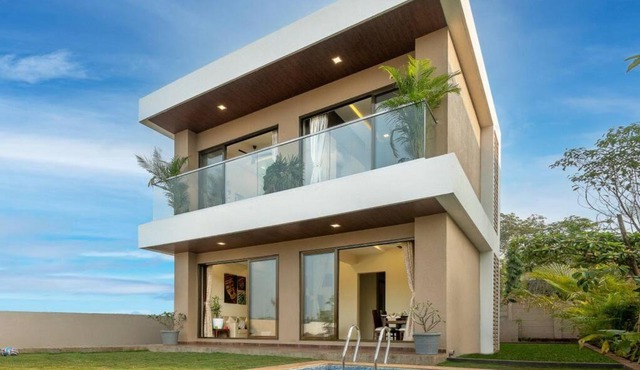 The Sky Deck Villa - 3BHK With Private Pool & Lawn