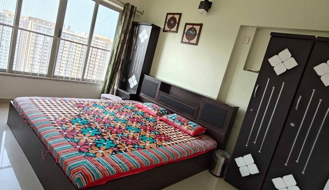 Top Floor with Stadium View in Lush Green Heaven