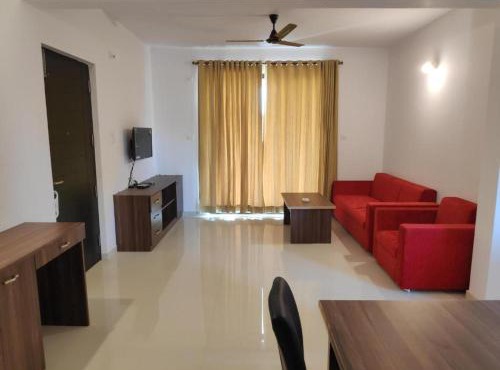 Tranquil 1BHK Flat Patnem Beach Park with pool