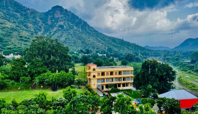 Udai Valley Resort -in lapse of ARAVALI Mountains