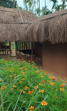 Vihara mud house